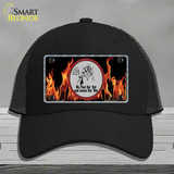 Find Hot Leave Wet Firefighter Novelty License Plate Hat Mesh / Black