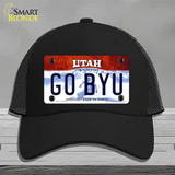 Go BYU Novelty License Plate Hat Mesh / Black