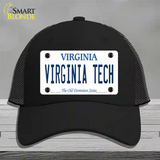 Virginia Tech Novelty License Plate Hat Mesh / Black