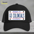 Go Colonials Novelty License Plate Hat Mesh / Black