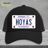 Hoyas Novelty License Plate Hat Mesh / Black