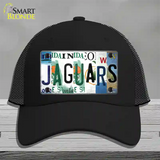 Jaguars Strip Art Novelty License Plate Hat Tag Mesh / Black