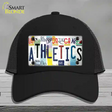 As Strip Art Novelty License Plate Hat Tag Mesh / Black