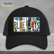 Blue Jays Strip Art Novelty License Plate Hat Tag Mesh / Black