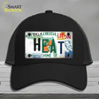 Heat Strip Art Novelty License Plate Hat Tag Mesh / Black