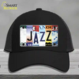 Jazz Strip Art Novelty License Plate Hat Tag Mesh / Black