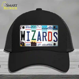 Wizards Strip Art Novelty License Plate Hat Tag Mesh / Black