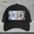 Hurricanes Strip Art Novelty License Plate Hat Tag Mesh / Black