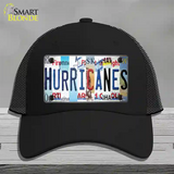 Hurricanes Strip Art Novelty License Plate Hat Tag Mesh / Black