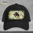 Taurus Zodiac Novelty License Plate Hat Mesh / Black