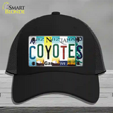 Coyotes Strip Art Novelty License Plate Hat Tag Mesh / Black