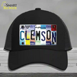 Clemson Strip Art Novelty License Plate Hat Tag Mesh / Black