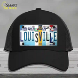 Louisville Strip Art Novelty License Plate Hat Tag Mesh / Black