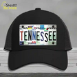 Tennessee Strip Art Novelty License Plate Hat Tag Mesh / Black