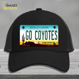 Go Coyotes Novelty License Plate Hat Tag Mesh / Black