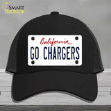 Go Chargers Novelty License Plate Hat Tag Mesh / Black