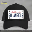 Go Angels Novelty License Plate Hat Tag Mesh / Black