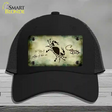 Cancer Zodiac Novelty License Plate Hat Mesh / Black