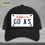 Go Athletics Novelty License Plate Hat Tag Mesh / Black