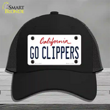 Go Clippers Novelty License Plate Hat Tag Mesh / Black