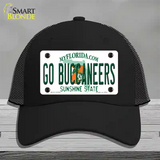 Go Buccaneers Novelty License Plate Hat Tag Mesh / Black