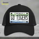 Go Tigers Novelty License Plate Hat Tag Mesh / Black