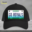 Go Royals Novelty License Plate Hat Tag Mesh / Black