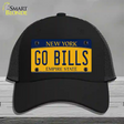 Go Bills Novelty License Plate Hat Tag Mesh / Black