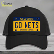 Go Nets Novelty License Plate Hat Tag Mesh / Black