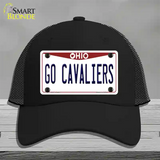 Go Cavaliers Novelty License Plate Hat Tag Mesh / Black