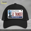 Go Thunder Novelty License Plate Hat Tag Mesh / Black