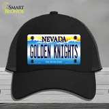 Golden Knights Novelty License Plate Hat Tag Mesh / Black