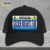 Golden Knights Fan Novelty License Plate Hat Tag Mesh / Black