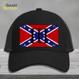 3 Percenter Confederate Novelty License Plate Hat Tag Mesh / Black