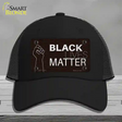 Black Lives Matter Fist Brick Novelty License Plate Hat Tag Mesh / Black