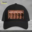 Black Lives Matter Fists Novelty License Plate Hat Tag Mesh / Black