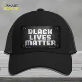 Black Lives Matter Faded Novelty License Plate Hat Tag Mesh / Black