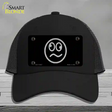 Loopy Black Novelty License Plate Hat Tag Mesh / Black