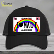 I Heart Maui Novelty License Plate Hat Tag Mesh / Black