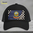 Idaho Racing Flag Novelty License Plate Hat Tag Mesh / Black