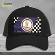 Virginia Racing Flag Novelty License Plate Hat Tag Mesh / Black