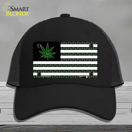 American Weed Novelty License Plate Hat Tag Mesh / Black