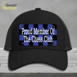 Chess Club Member Novelty License Plate Hat Tag Mesh / Black