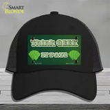 Think Geek Novelty License Plate Hat Tag Mesh / Black