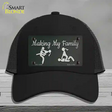 Makin My Family Novelty License Plate Hat Tag Mesh / Black