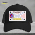 Tennessee Sons Of Confederate Novelty License Plate Hat Mesh / Black