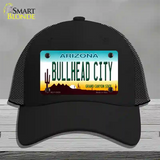 Bullhead City Arizona Novelty License Plate Hat Tag Mesh / Black