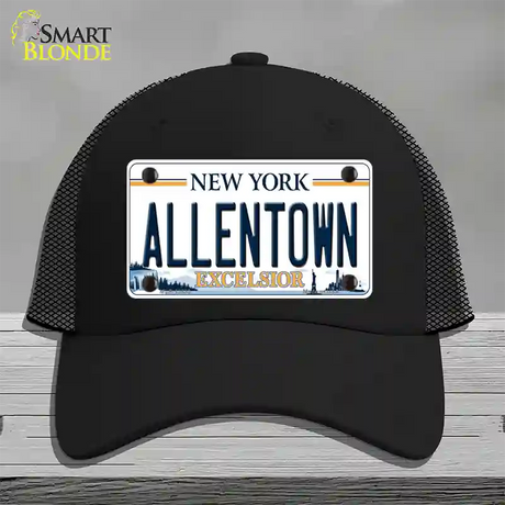 Allentown Excelsior New York Novelty License Plate Hat Tag Mesh / Black