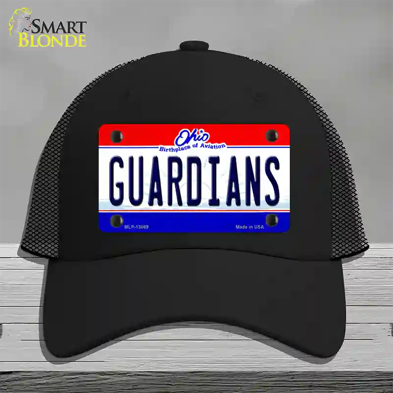 Guardians Ohio Aviation Novelty License Plate Hat Tag Mesh / Black