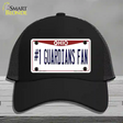 Number 1 Guardians Fan Ohio Novelty License Plate Hat Tag Mesh / Black